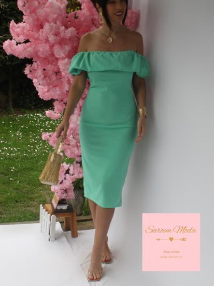 Vestido Flora Turquesa [2]