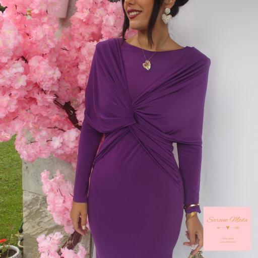 Vestido Sofía Morado [2]