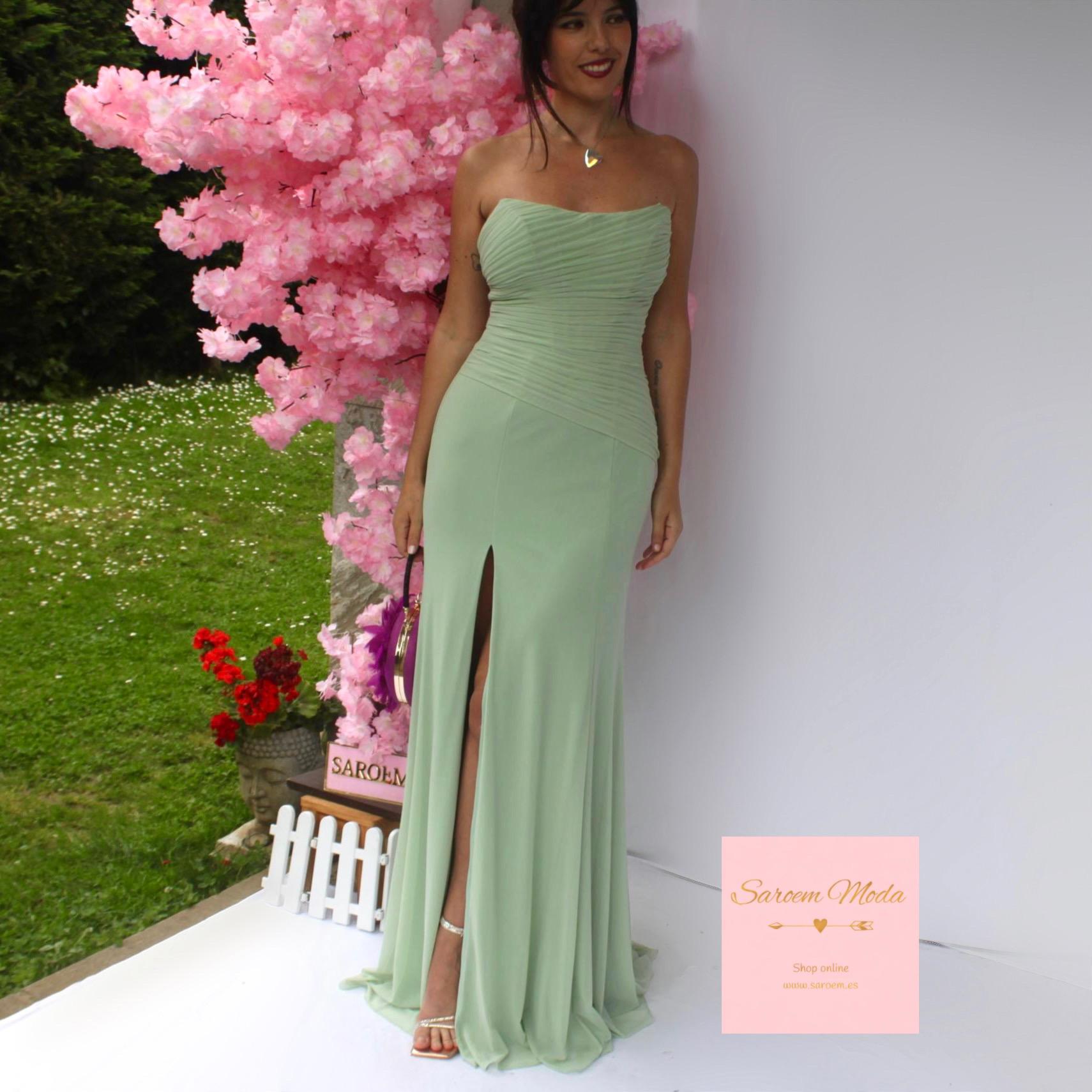 Vestido Olimpo Verde Menta