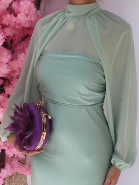 Vestido Yeva Verde Menta [4]