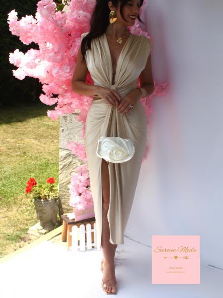 Vestido Damia Beige  [1]