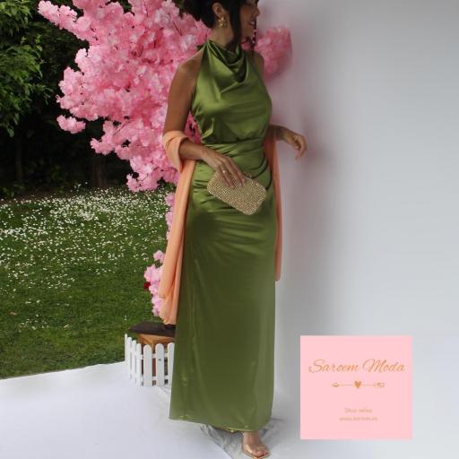 Vestido Ava Verde Oliva [3]