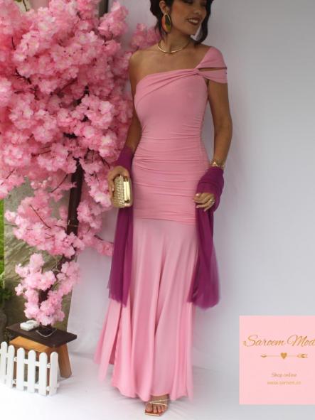 Vestido Salma Rosa Chicle  [3]