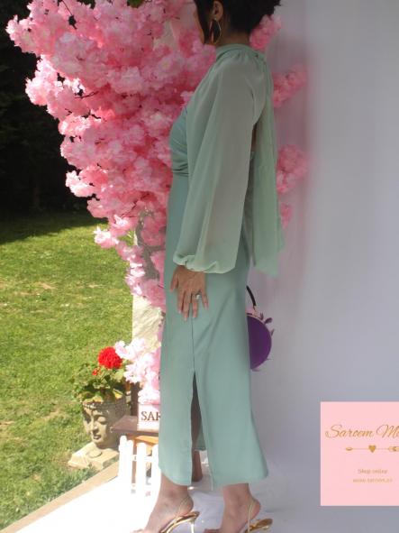 Vestido Yeva Verde Menta [3]