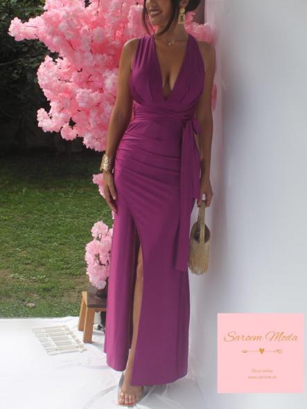 Vestido Ness Buganvilla  [0]