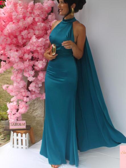Vestido Roma Petróleo