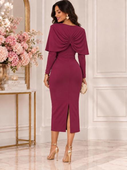 Vestido Sofía Frambuesa [2]