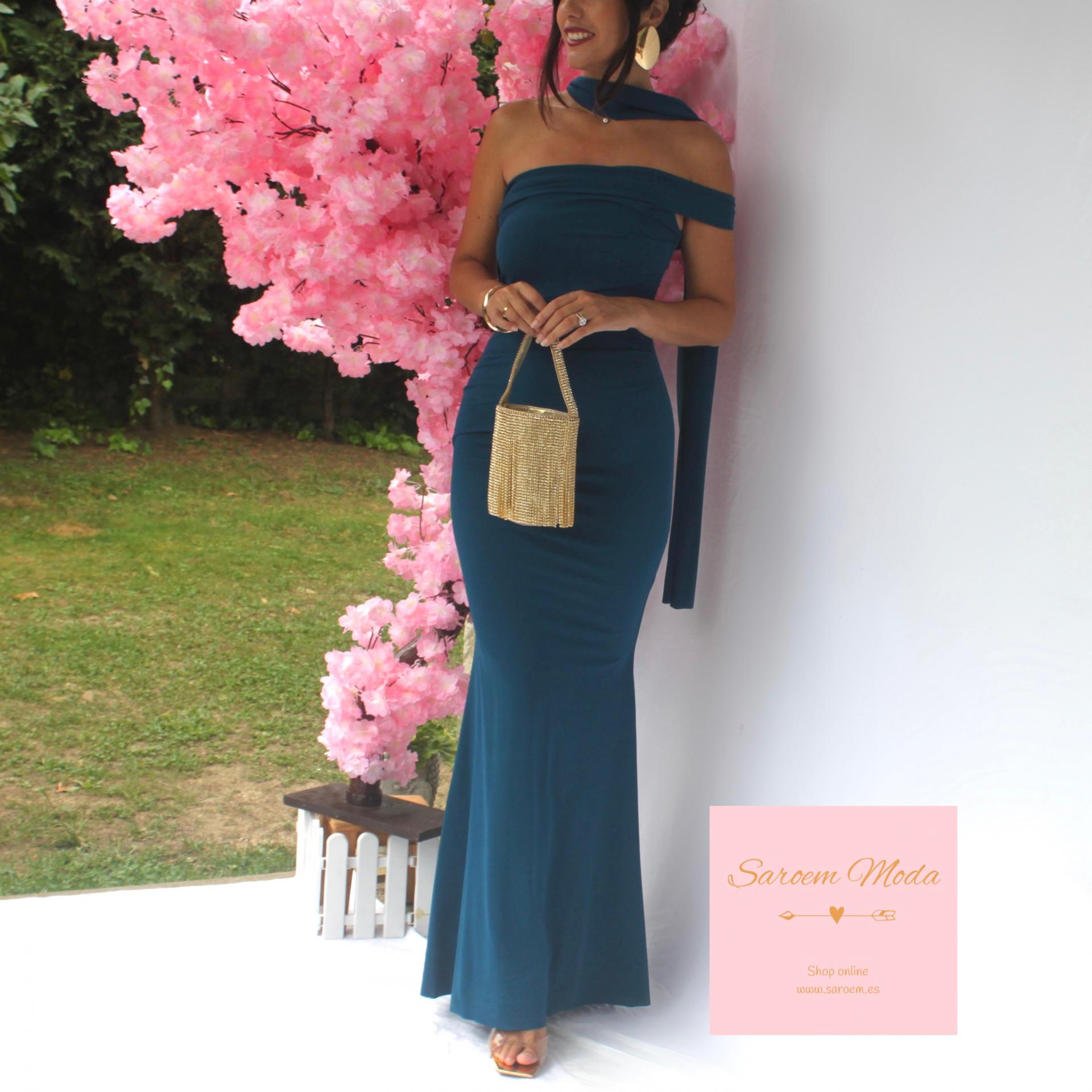 Vestido Marsella Petróleo