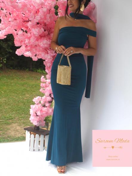 Vestido Marsella Petróleo