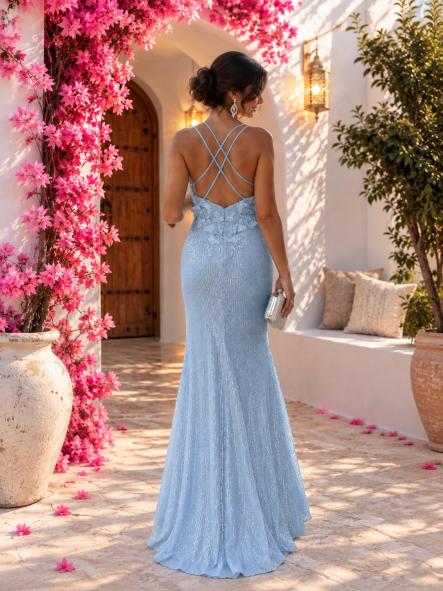 Vestido Sirena Azul [2]