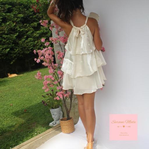 Mini Vestido Mimosa Beige [4]