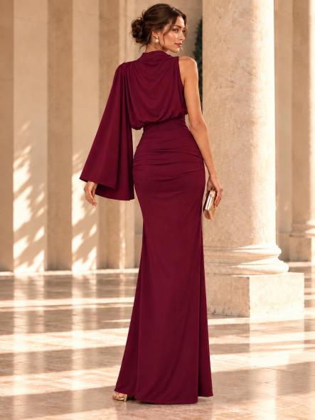 Vestido Gala Burdeos [1]