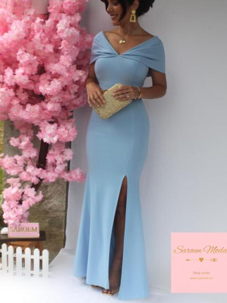 Vestido Lazo Azul [2]