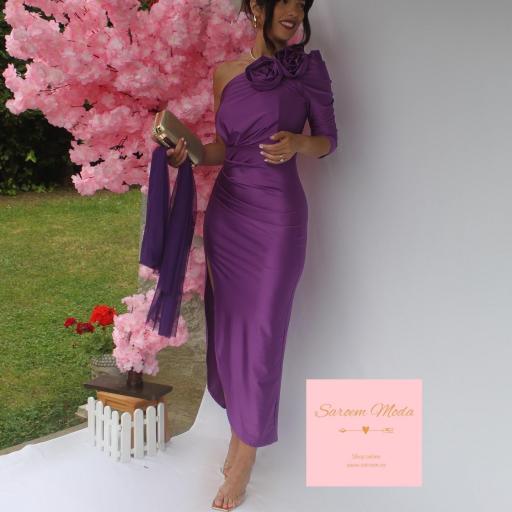 Vestido Evelina Morado [1]