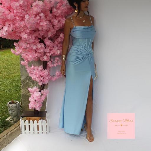 Vestido Sandy Azul Bebé [2]