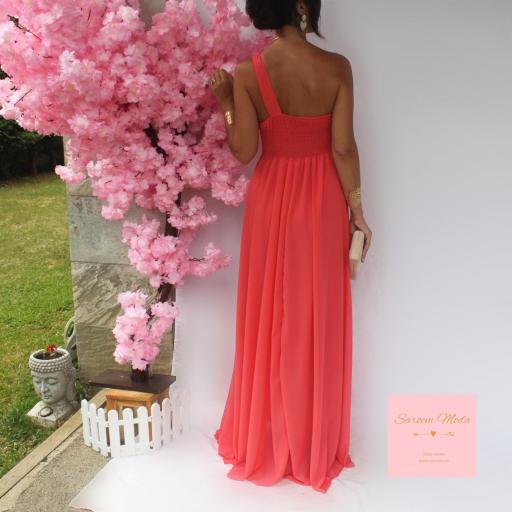 Vestido Grecia Coral [4]