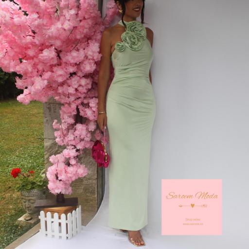Vestido Kiwa Verde Menta [2]