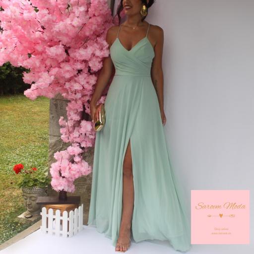 Vestido Yanay Verde Agua [1]