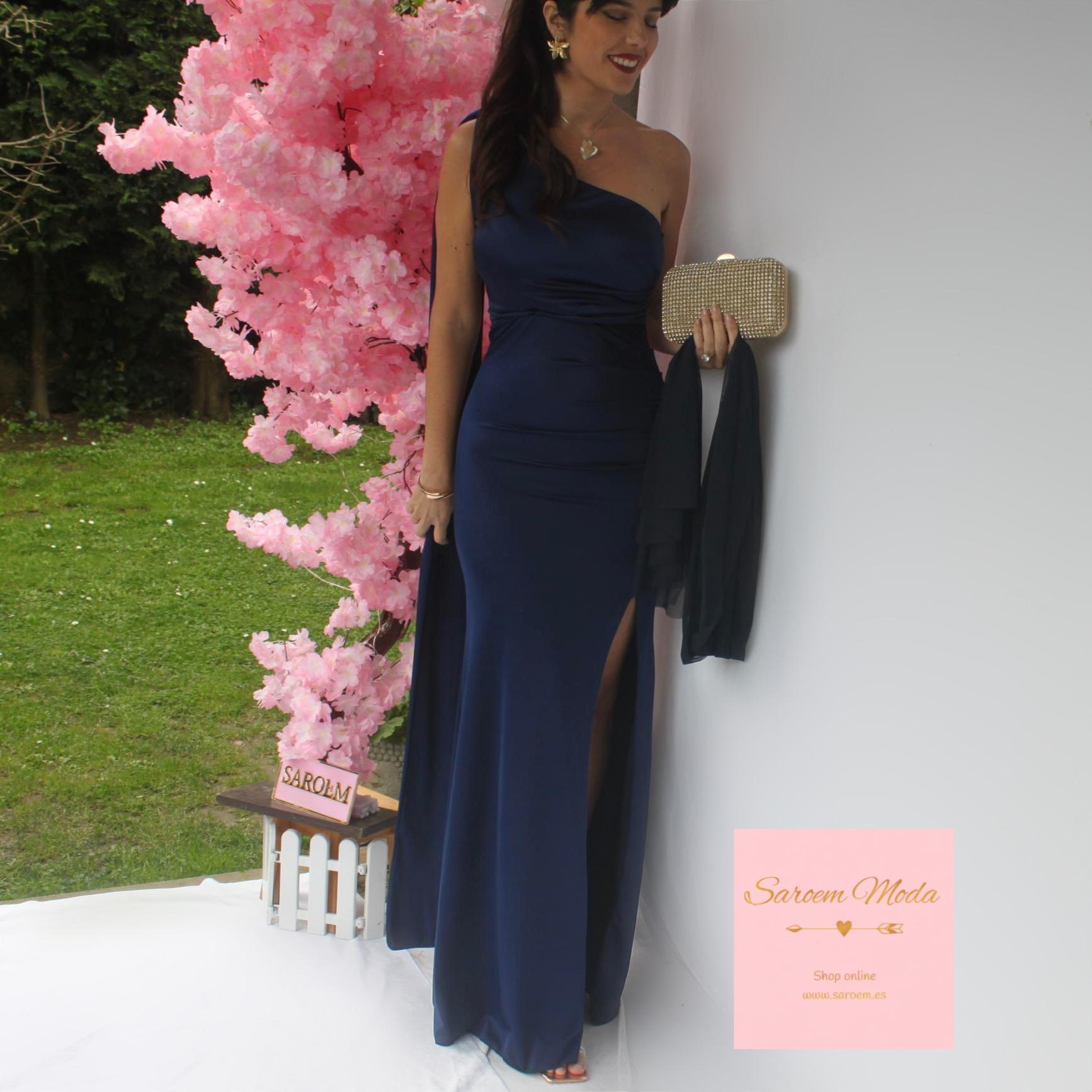 Vestido Nora Azul Noche