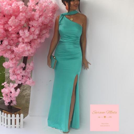 Vestido Nora Turquesa