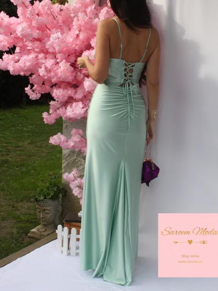 Vestido Sandy Verde Menta [5]