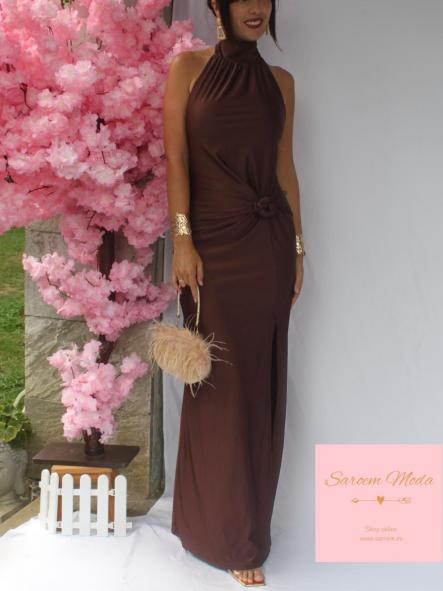 Vestido Elsa Marrón [3]