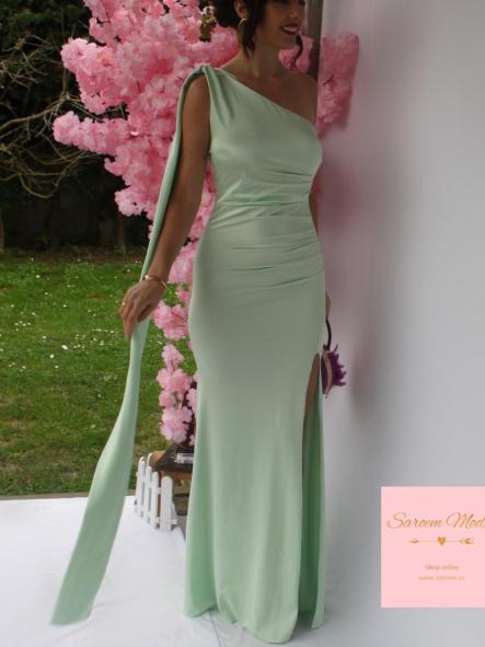 Vestido Nora Verde Menta [0]