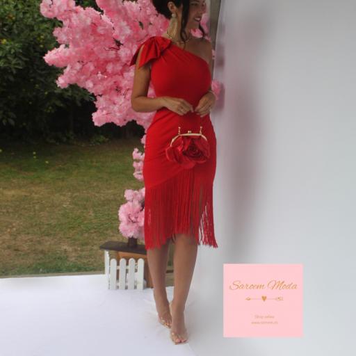 Vestido Perla Rojo [1]