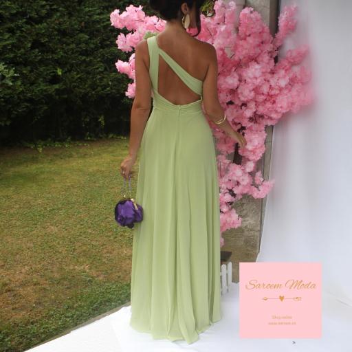 Vestido Munay Verde Manzana [3]