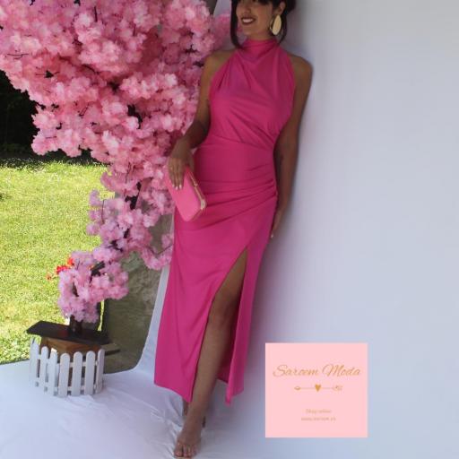 Vestido Yanis Fucsia [1]