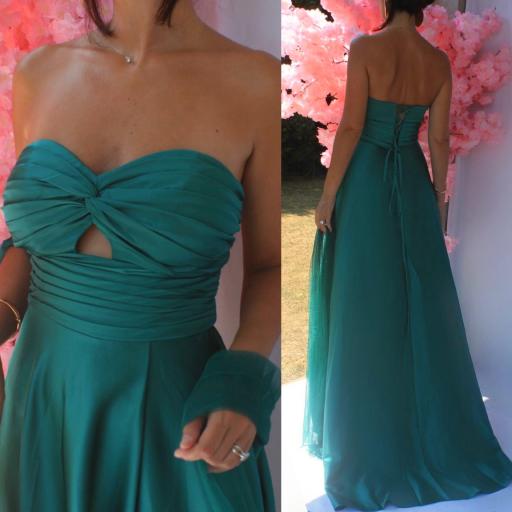 Vestido Princesa Verde Esmeralda [3]