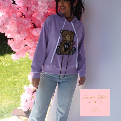 Sudadera Osito Morada [2]