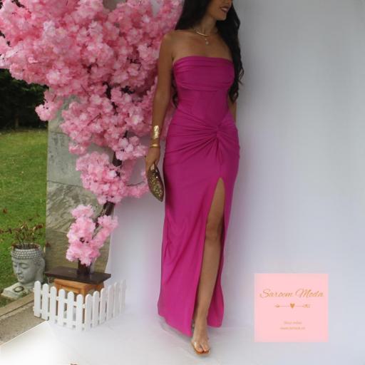 Vestido Tessa Fuscia [2]