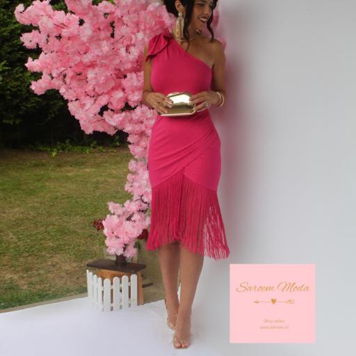 Vestido Perla Fucsia