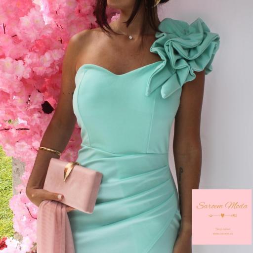 Vestido Blisse Aguamarina [2]