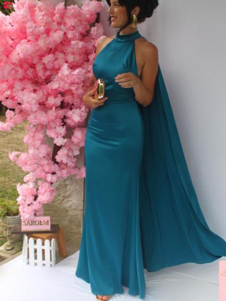 Vestido Roma Petróleo [0]