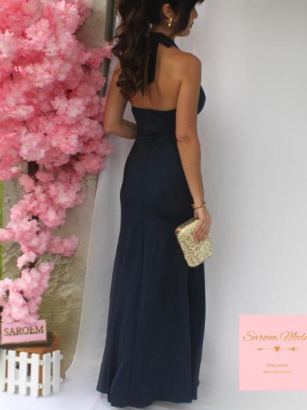 Vestido Lira Azul Marino [4]