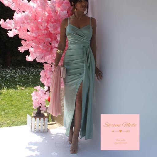 Vestido Zuri Verde Basil [1]
