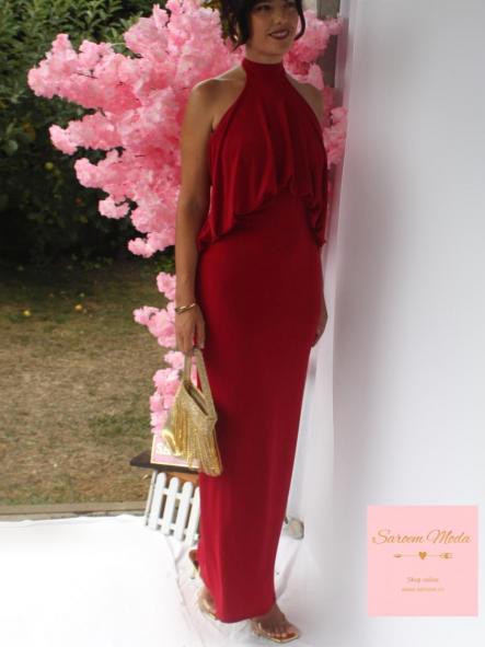 Vestido Linda Rojo Vino [1]