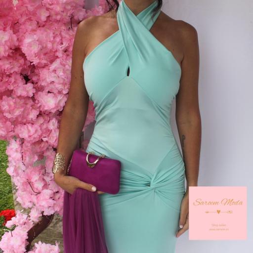 Vestido Briana Verde Aguamarina [3]