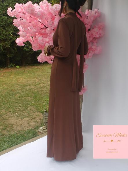 Vestido Noah Marrón Chocolate [5]