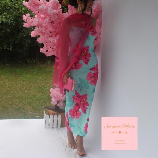 Vestido Caribe Turquesa