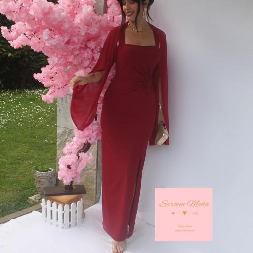 Vestido Amalie Burdeos [4]
