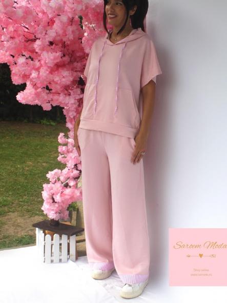 Conjunto Fleur Rosa