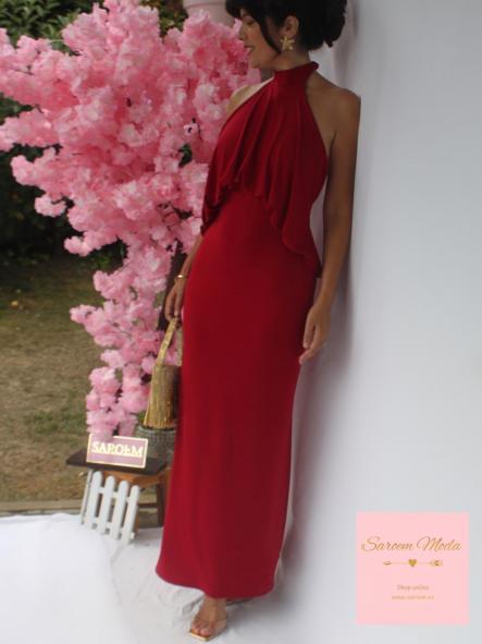 Vestido Linda Rojo Vino [3]