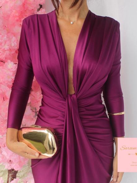 Vestido Damia Cereza Manga Larga [4]