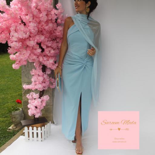 Vestido Colette Celeste