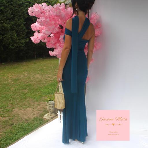 Vestido Marsella Petróleo [4]