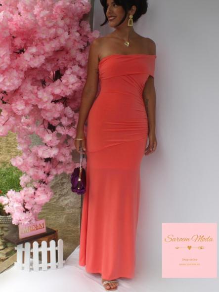 Vestido Yuna Coral [1]