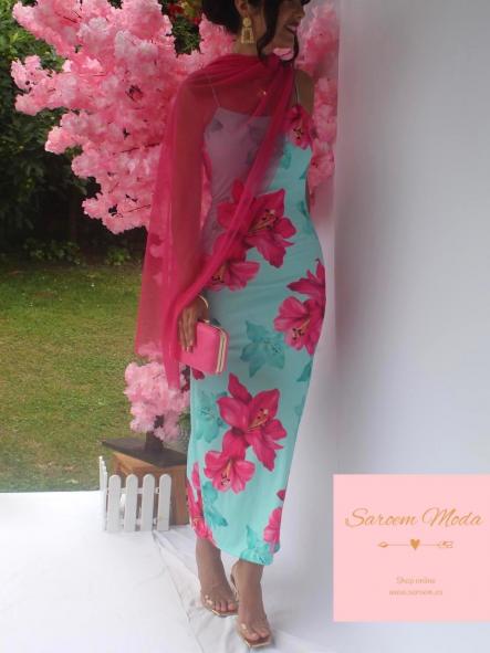 Vestido Caribe Turquesa